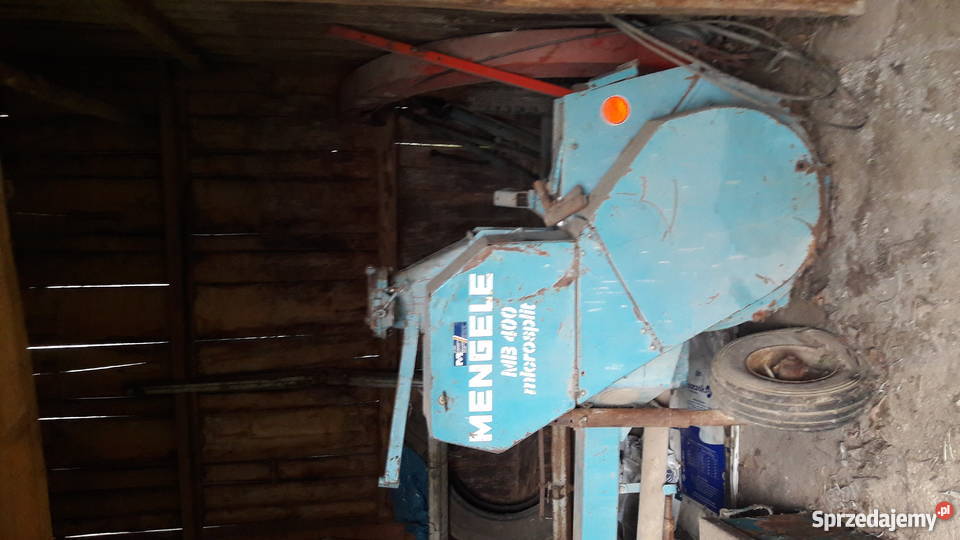 sprzedam sieczkarnię jednorzędową Mengele 400 mazowieckie Miedzna