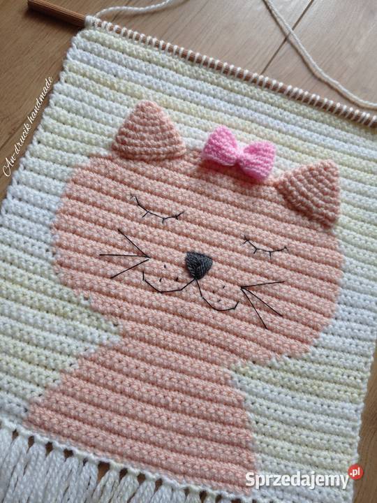 Makatka na ścianę handmade Katowice