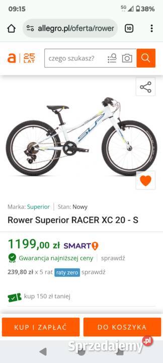 Rower górski 9 unisex Bielsko-Biała sprzedam