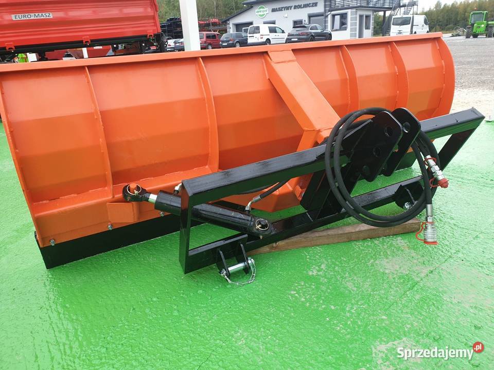 Pług do śniegu 1530m Tuz Tur Euro Hydraulika nieuszkodzony Radomice