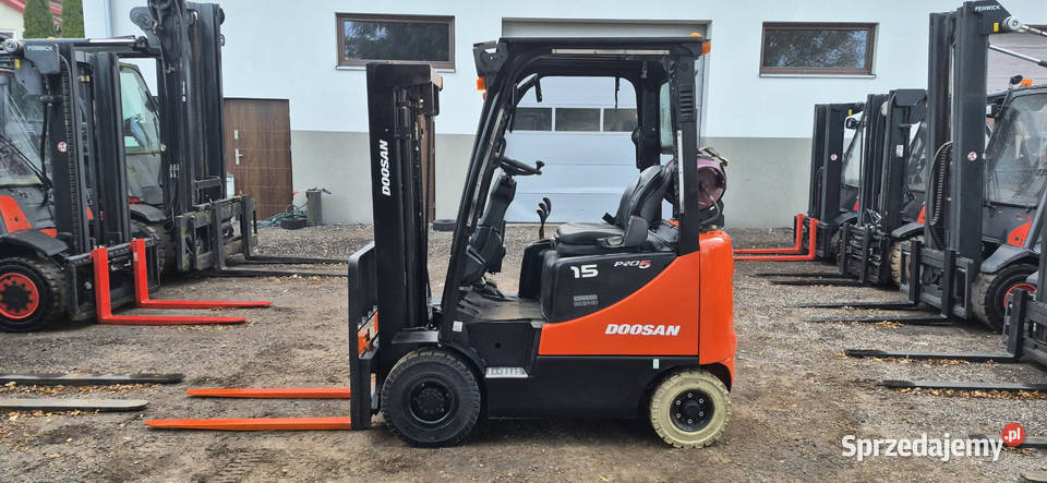 Wózek Widłowy Doosan G15S 2012 Triplex 455 m Małkinia Górna