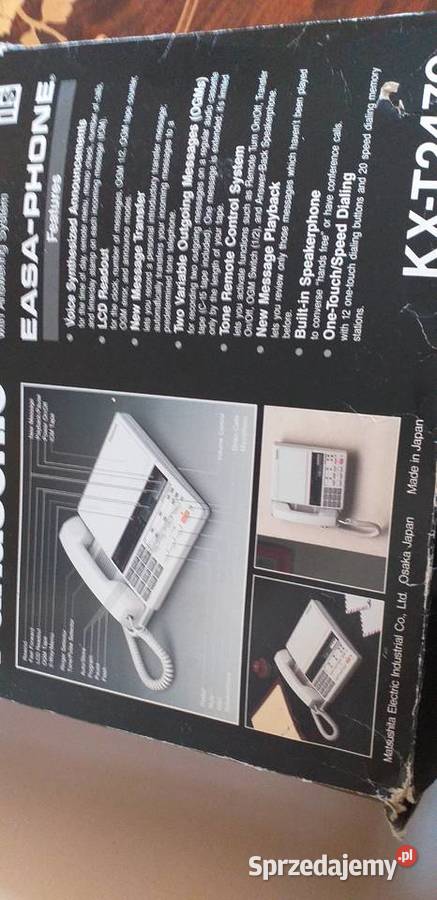 Telefon z automatyczną sekretarką Warszawa