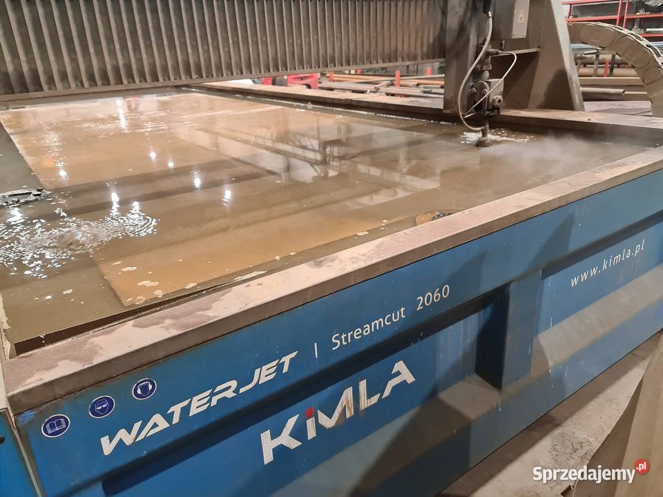 Cięcie wodą płyt Hardox Miilux formatki obróbka Warszawa