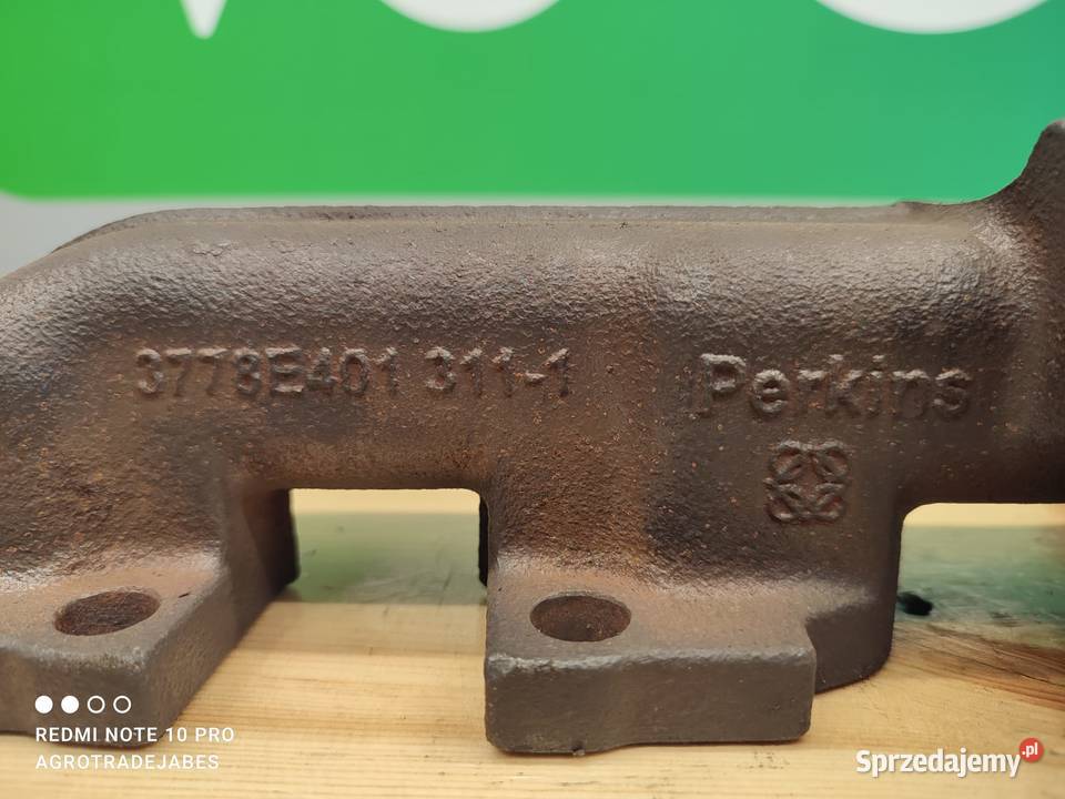 KOLEKTOR WYDECHOWY PERKINS 3778E401 Części maszyn i innych pojazdów Wilkowo
