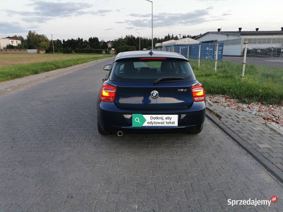 Bmw 118 d sprzedam
