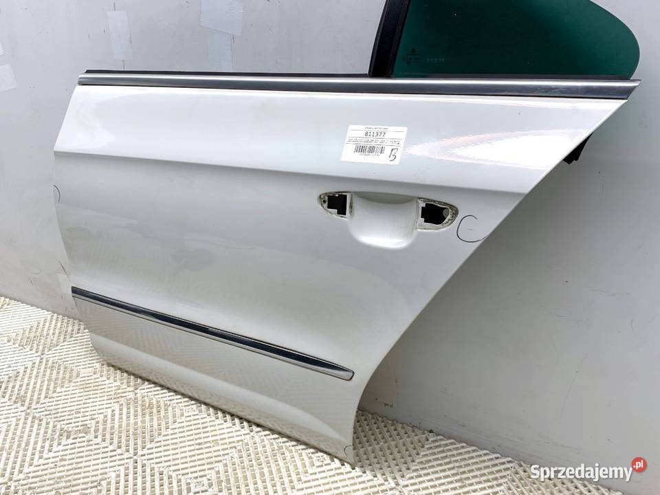 DRZWI LEWY TYŁ LB9A VW CC B7 SportowyCoupe 1116