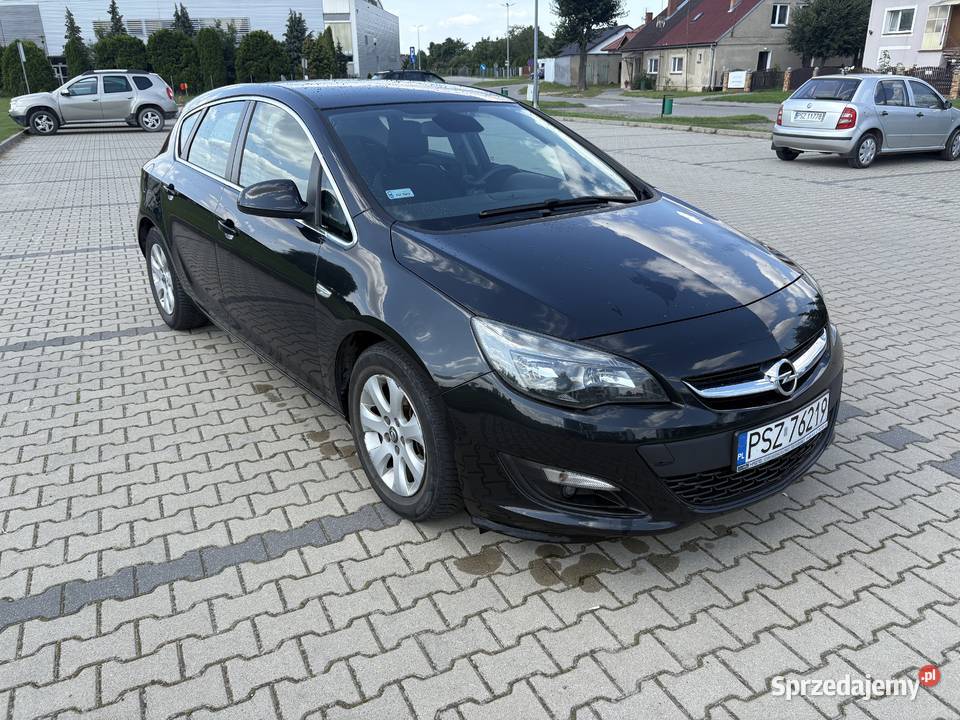 Opel Astra J 2014 hatchback Diesel 17 CDTINAVI 272423km wielkopolskie