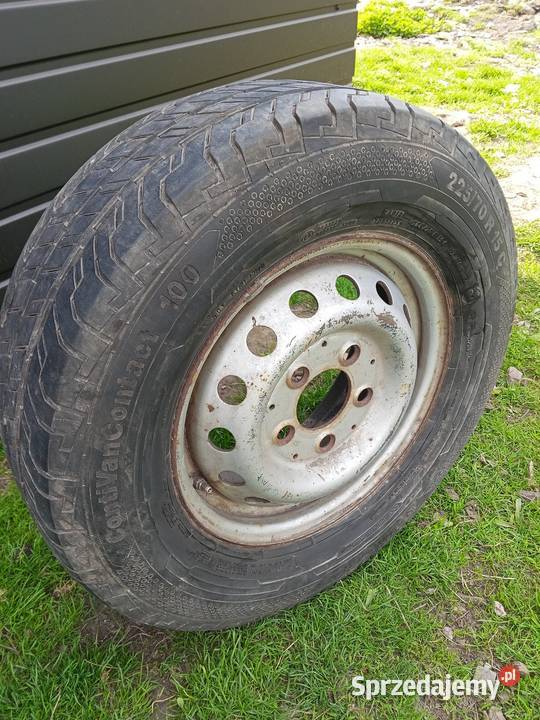 Opona 22570r15c Continental z felgą 1 sztuka Samochodowe Paradyż