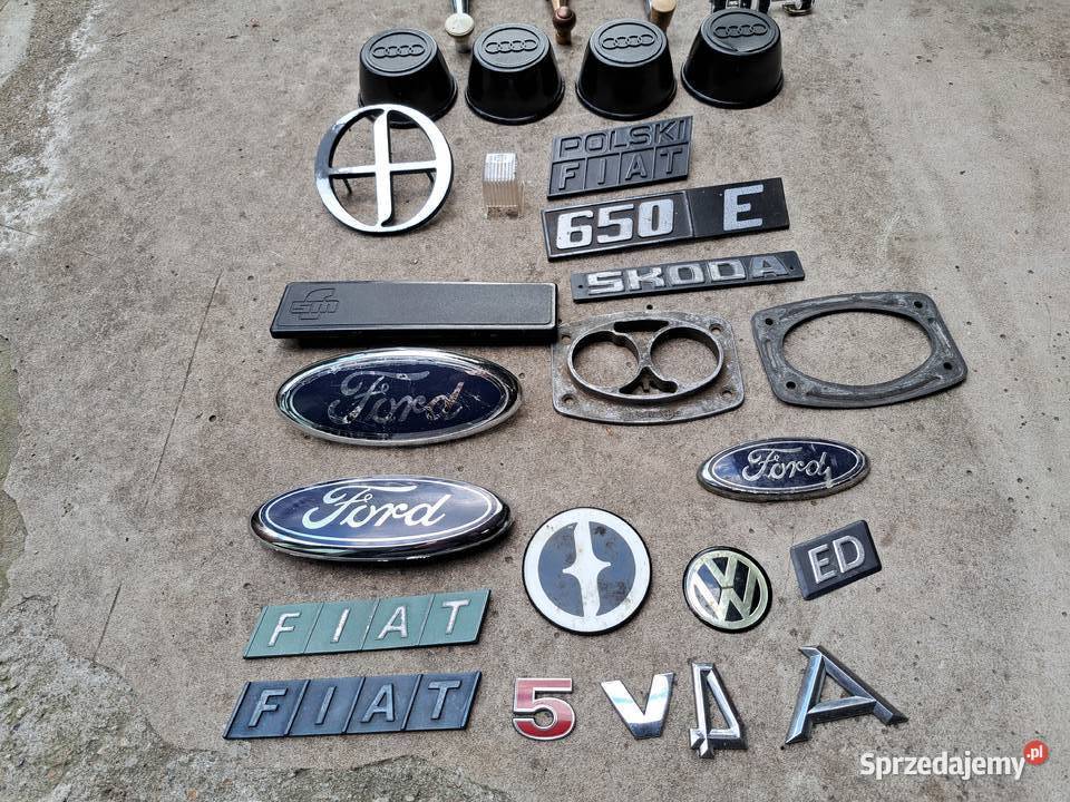 Gadżety logo samochodów Fiat Ford itp Leszno
