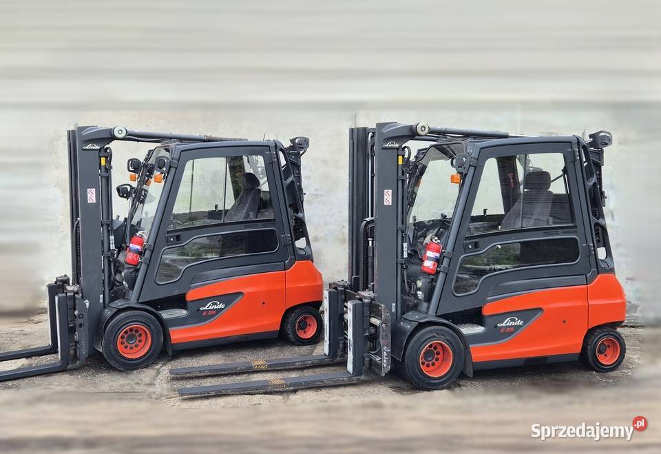 Linde E35L wózek widłowy elektryczny 2019r Rybnik