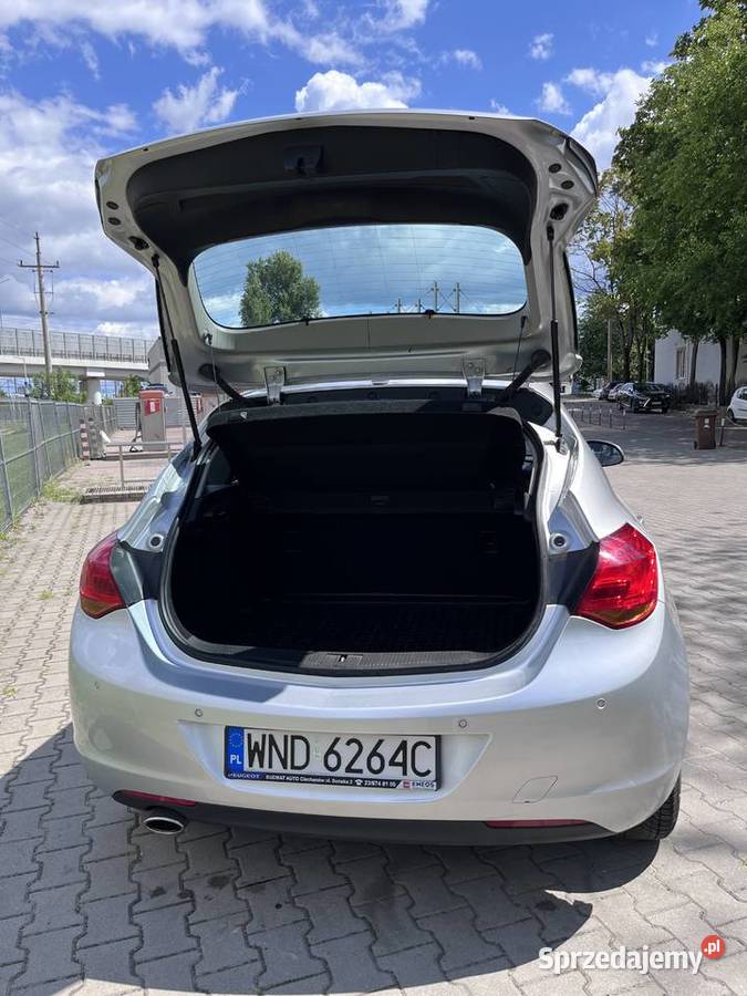 Opel Astra J 14T LPG STAG doinwestowany Nowy Dwór Mazowiecki