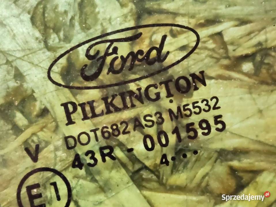 Szyba Karoseryjna Błotnik Lewy Tył Ford Ka Mk2
