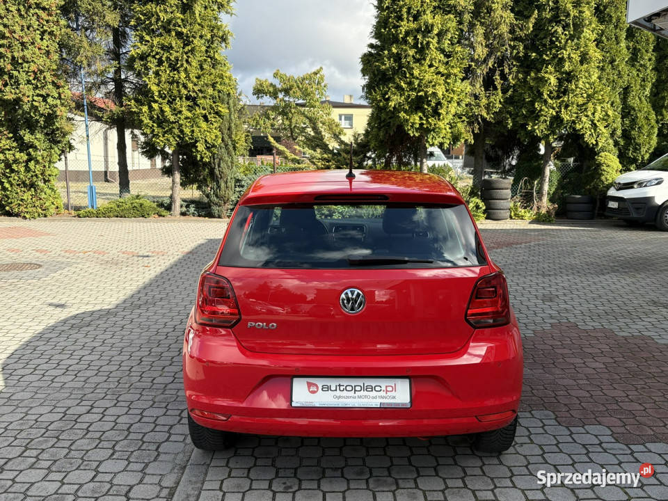 Volkswagen Polo 10 MPI Asystent parkowania Klima gniazdo AUX Tarnowskie Góry