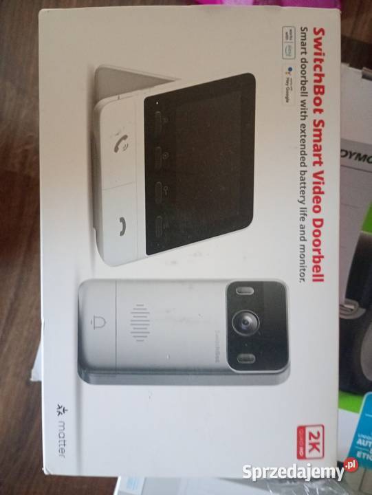 Wideodomofon SwitchBot 2K monitor 43 WiFi IP65 Warszawa sprzedam