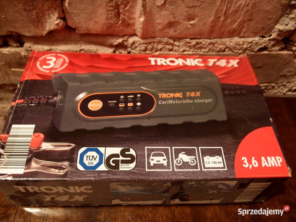 Prostownik Impulsowy Tronic T4X uszkodzony Łódź