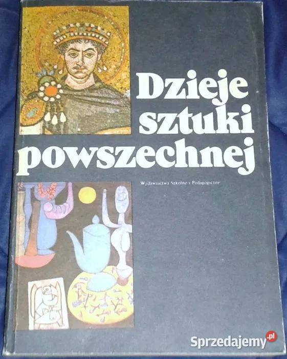 Dzieje sztuki powszechnej Bożena Kowalska sprzedam