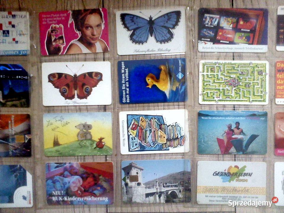 Karty telefoniczne różne duży zestaw Zakopane