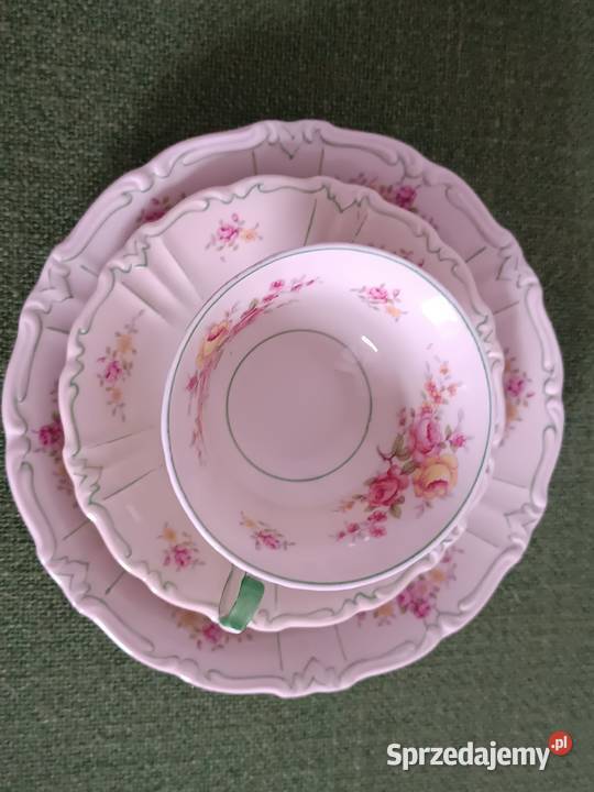 Zestaw śniadaniowy porcelana bez sygnatury Gorlice
