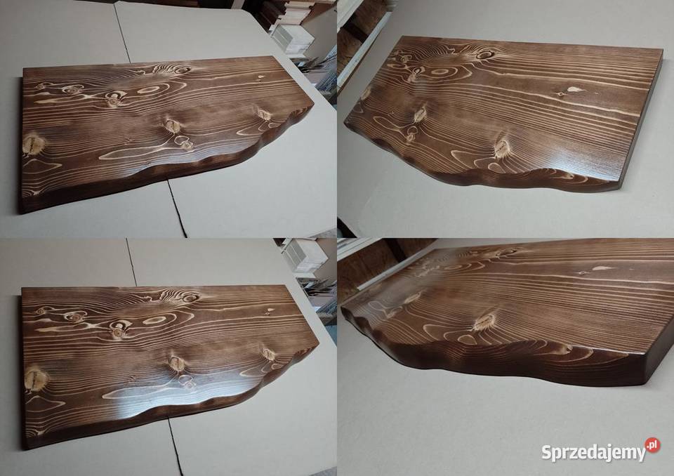 parapety drewniane półki z drewna blaty klejone Pozostałe