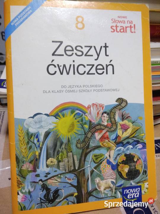 Nowe słowa na start 8 polski ćwiczenia Antykwariat
