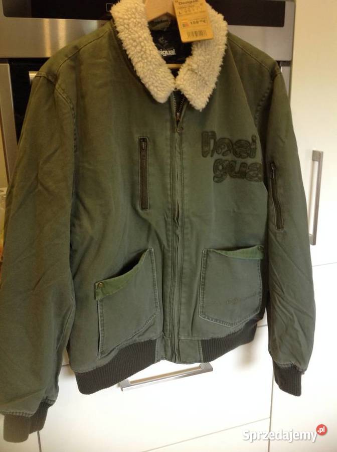 Kurtka Męska Khaki DESIGUAL L NOWA Nowa Sól sprzedam
