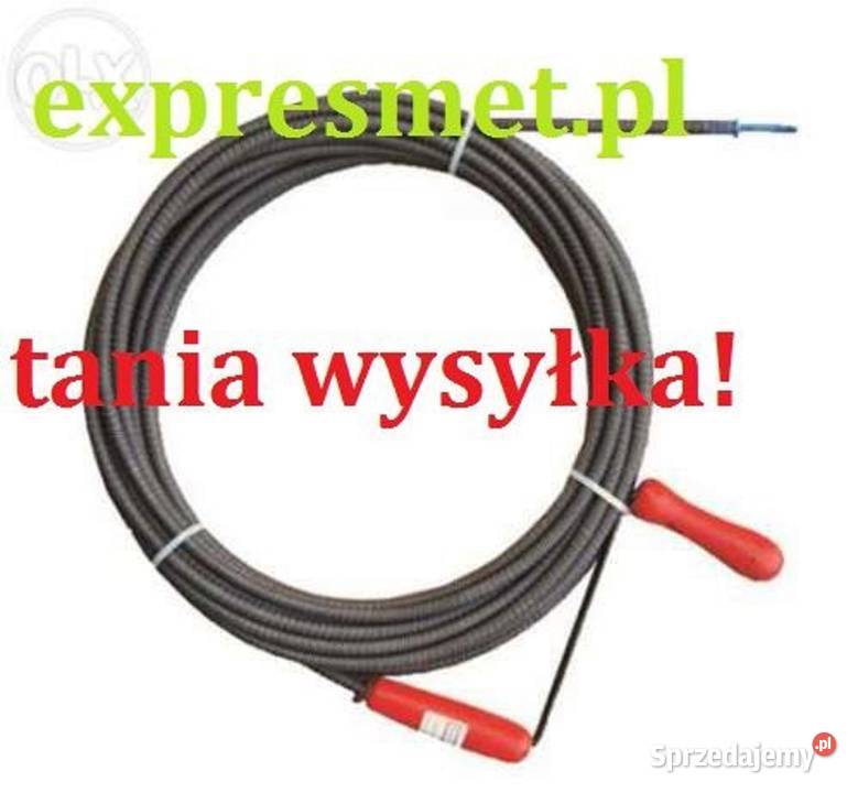 SPRĘŻYNA KANALIZACYJNA ŻMIJKA DO RUR SPIRALA 20m opolskie Opole