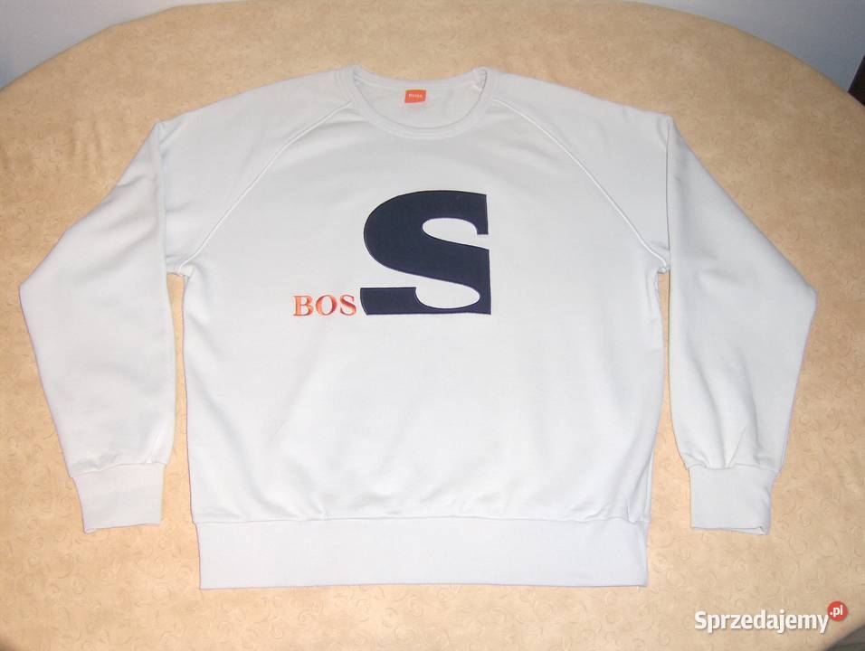 Hugo Boss Męska bluza Beż XLXXL brązowy/beżowy Łódź sprzedam