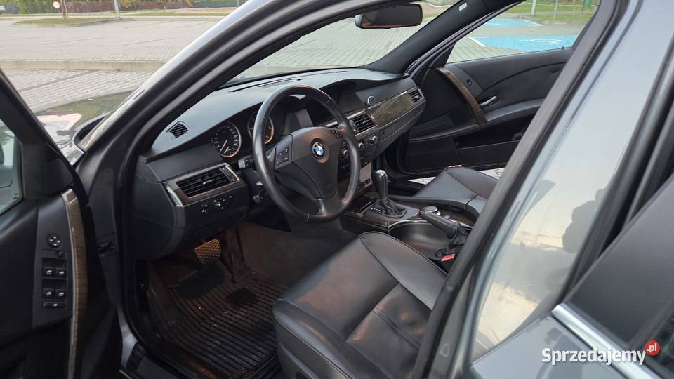 BMW E60 525D SUPER STAN FULL NISKI PRZEBIEG ASR (kontrola trakcji) Gdów