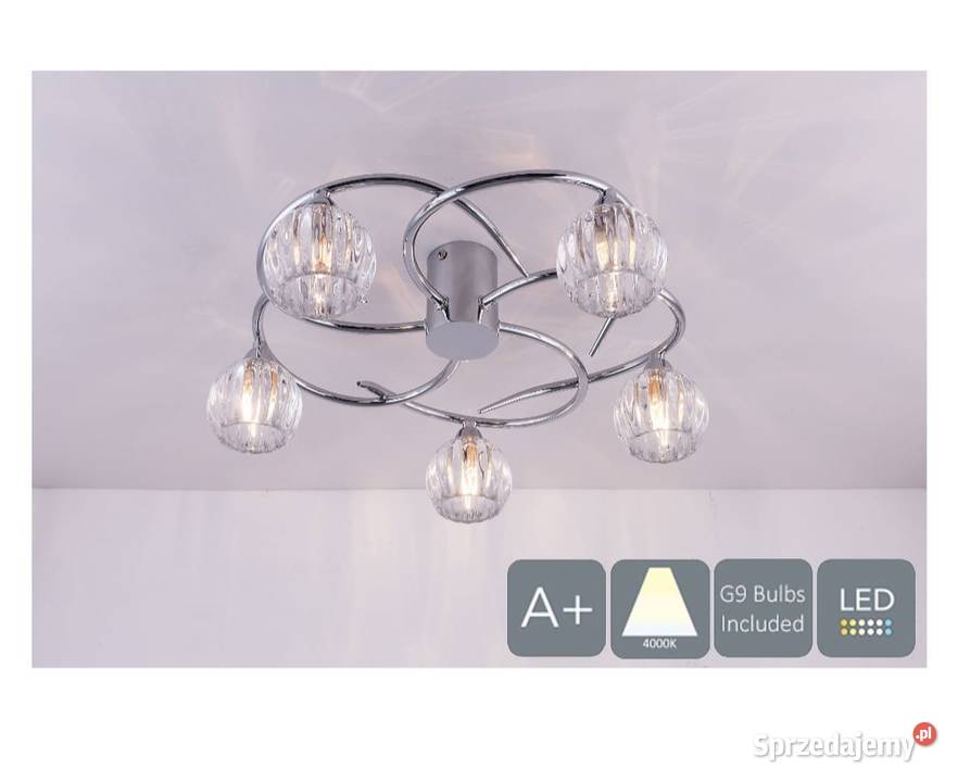 BOLLA LED 5lampowa energooszczędna lampa Bochnia