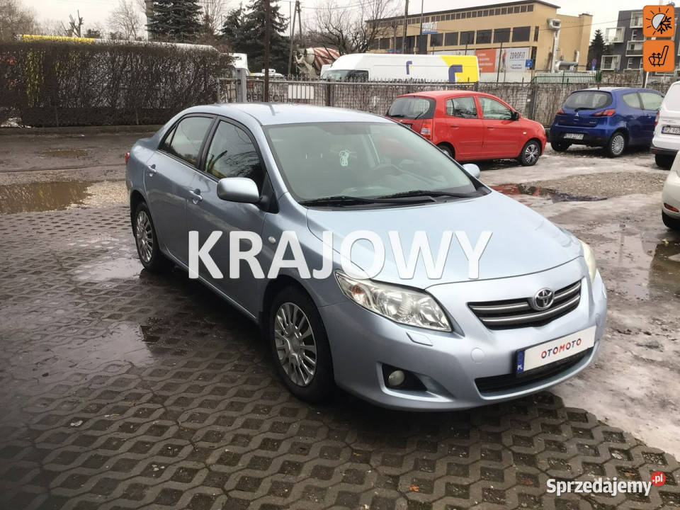 Toyota Corolla Salon Polska Seria E15 20072013 nieuszkodzony Warszawa