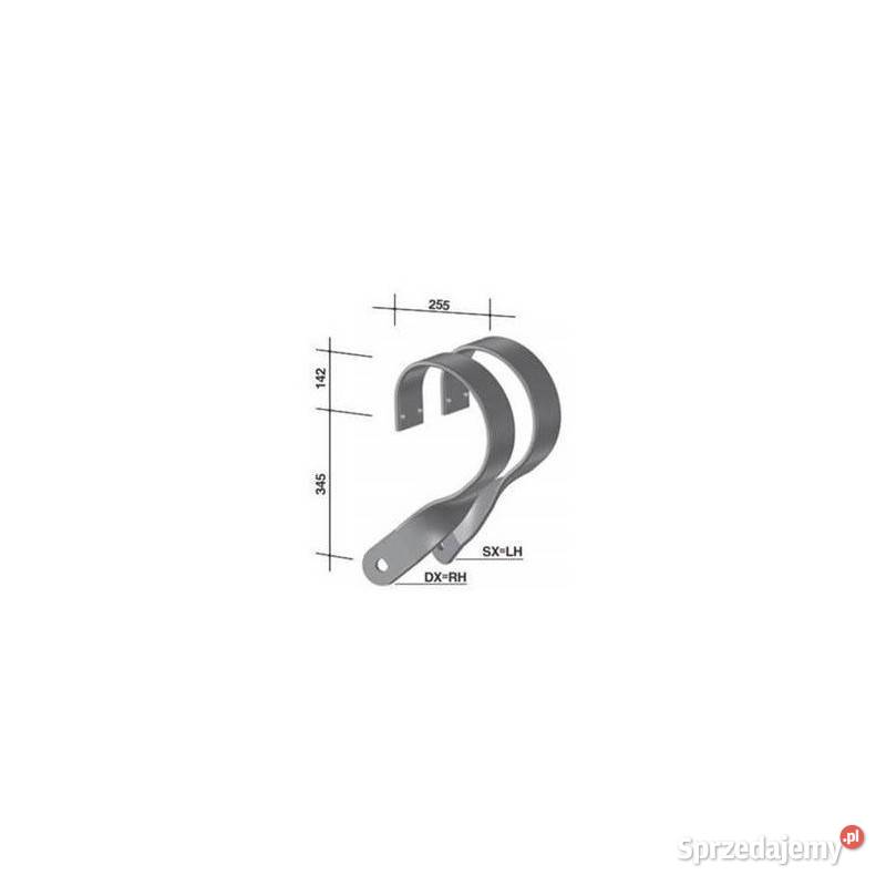 Sprężyna pod piastę talerza prawa 90 x 13 x 28 Kamionna