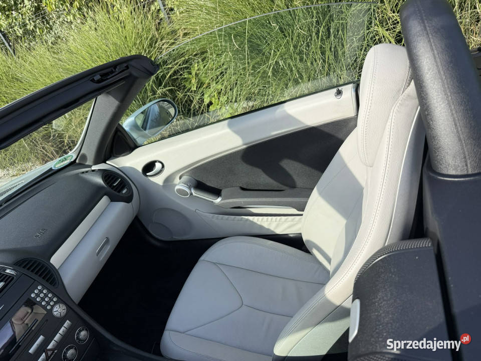 Mercedes SLK 200 CABRIO zadbany Kabriolet 100 Rok produkcji 2008 wielkopolskie Poznań