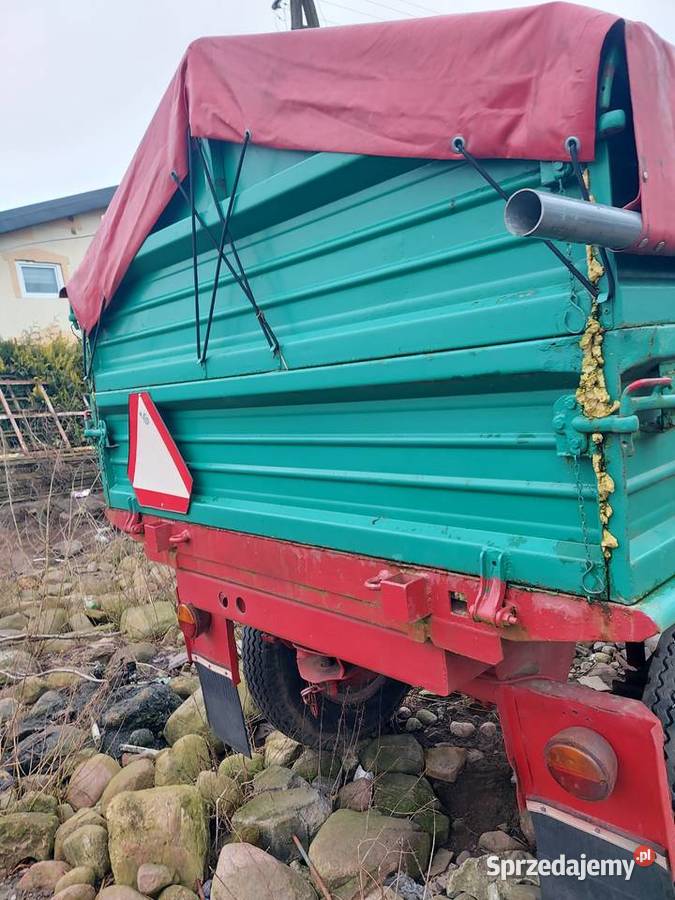Przyczepa IFA niemiecka 8 ton Kołobrzeg