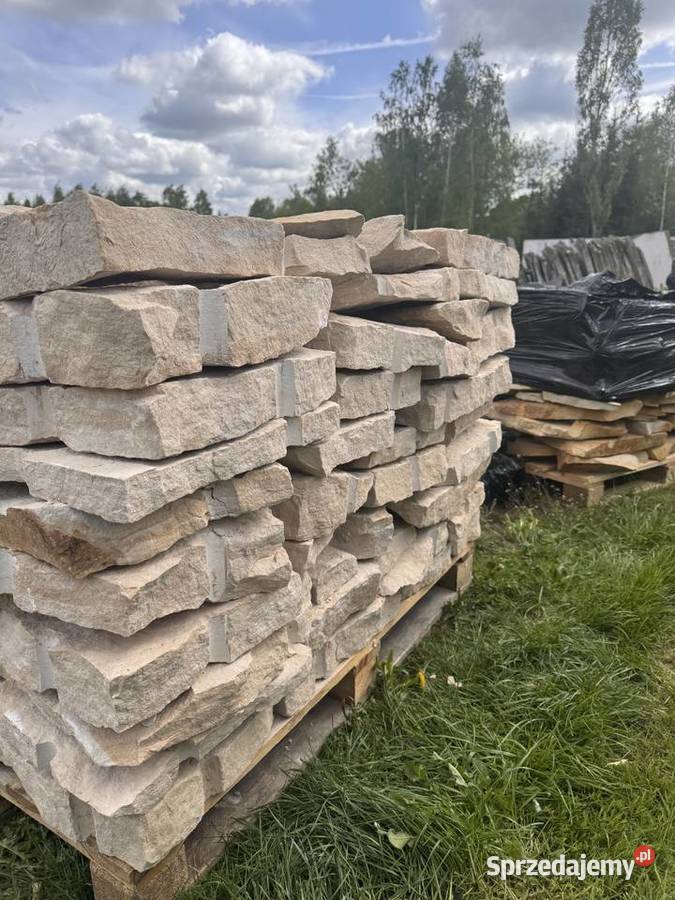 kamień murowy z piaskowca murak dzikówka grilla Szydłowiec