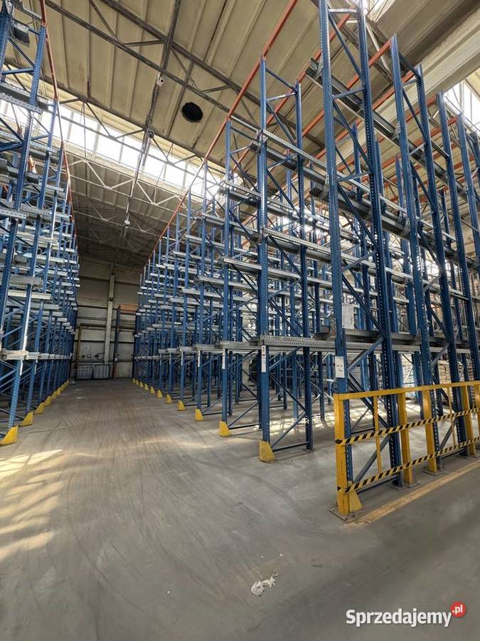 Regały magazynowe DRIVE IN Jungheinrich Łódź sprzedam