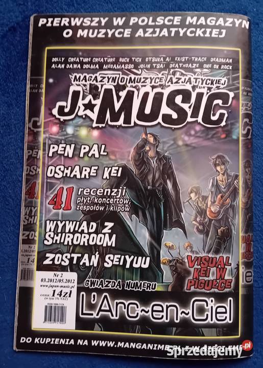 Kyaa magazyn o mandze i anime Numer 21 0506 2012 Pozostałe Kultura i Rozrywka