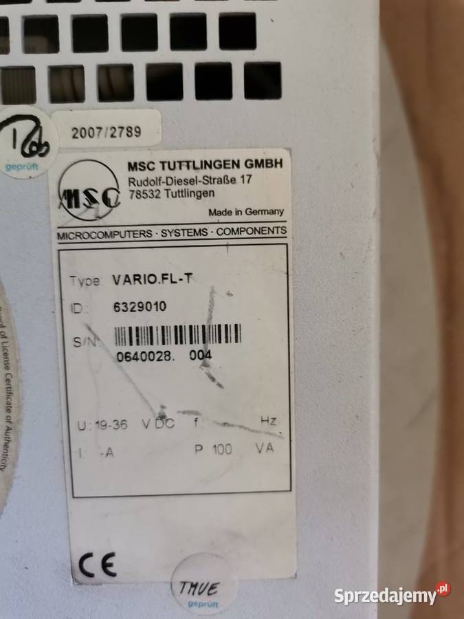 PANEL ERSA MSC TUTTLINGEN GMBH Dragacz