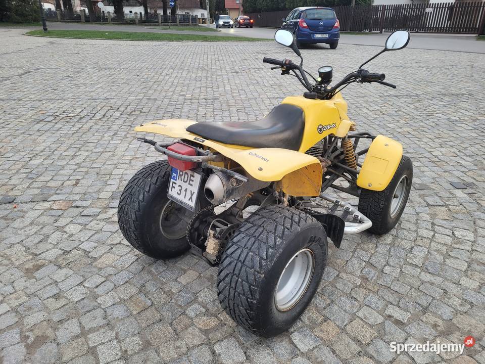Quad SMC Barossa 250 zarejestrowany