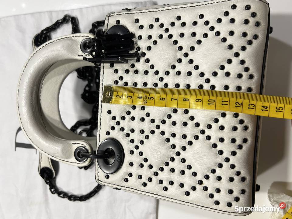 Biała torebka Dior Gdynia