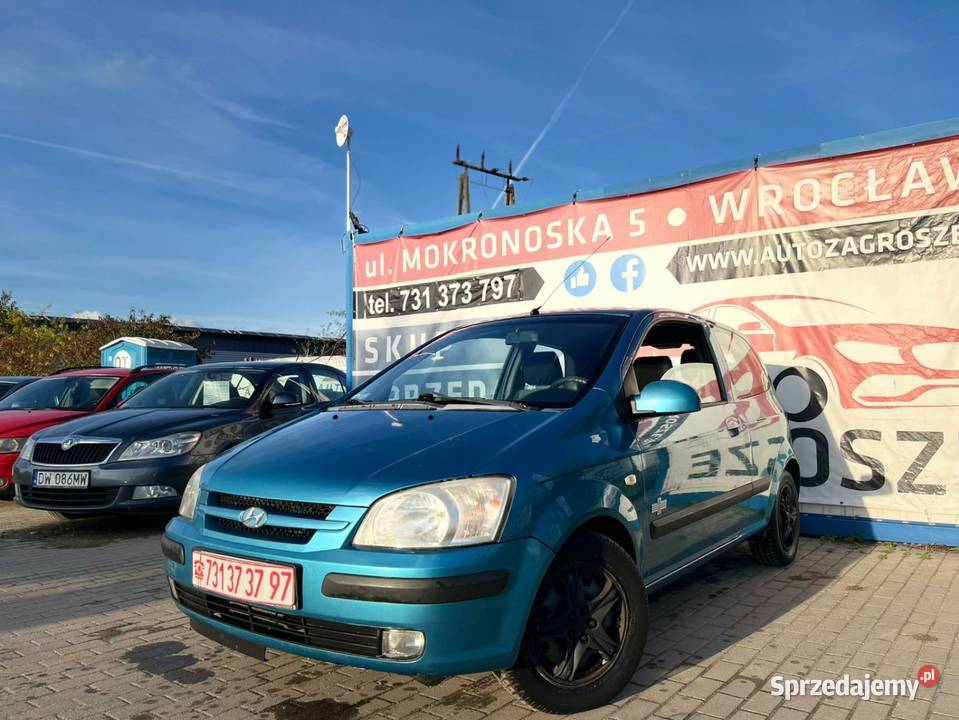 Hyundai Getz 14 Benzyna Klimatyzacja Elektryka Getz Wrocław
