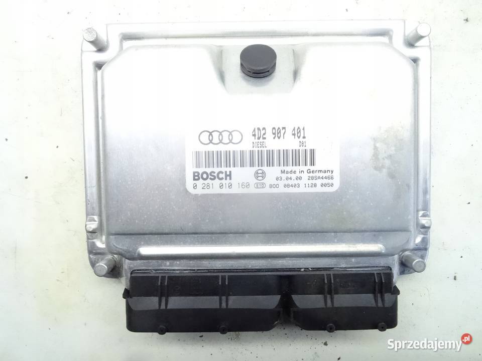 4D2907401 AUDI A8 D2 9902 25 STEROWNIK SILNIKA Przemęt