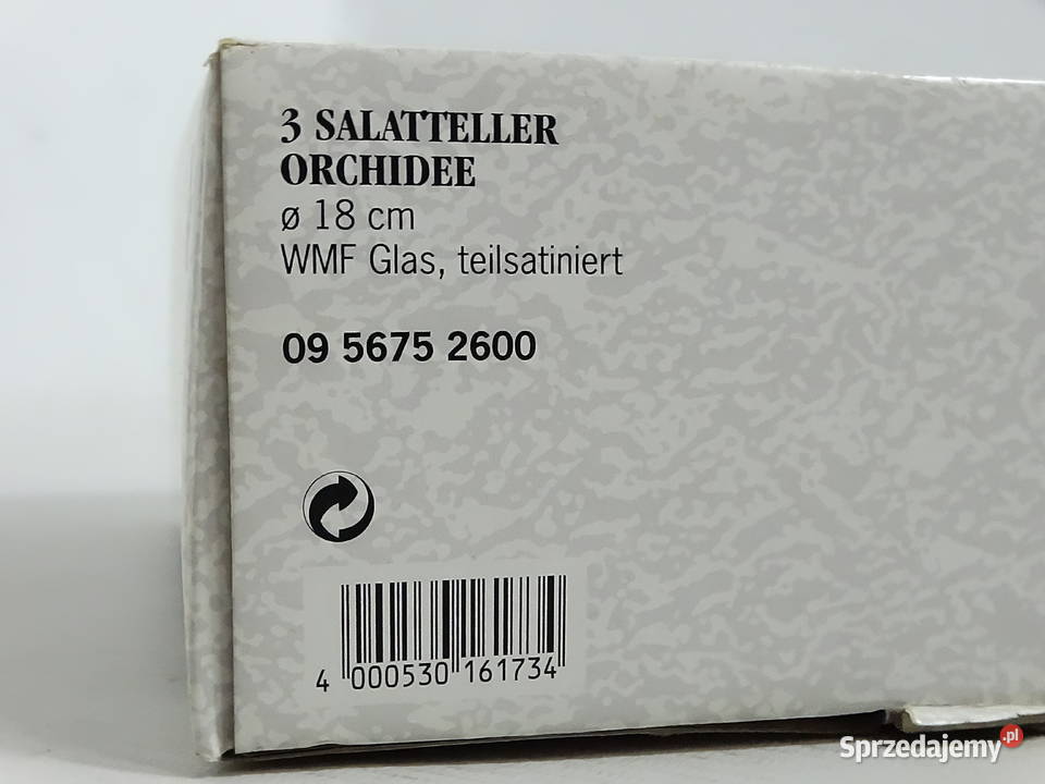 Nowy Zestaw Vintage WMF Orchidee 3x Szklane lubelskie Biłgoraj