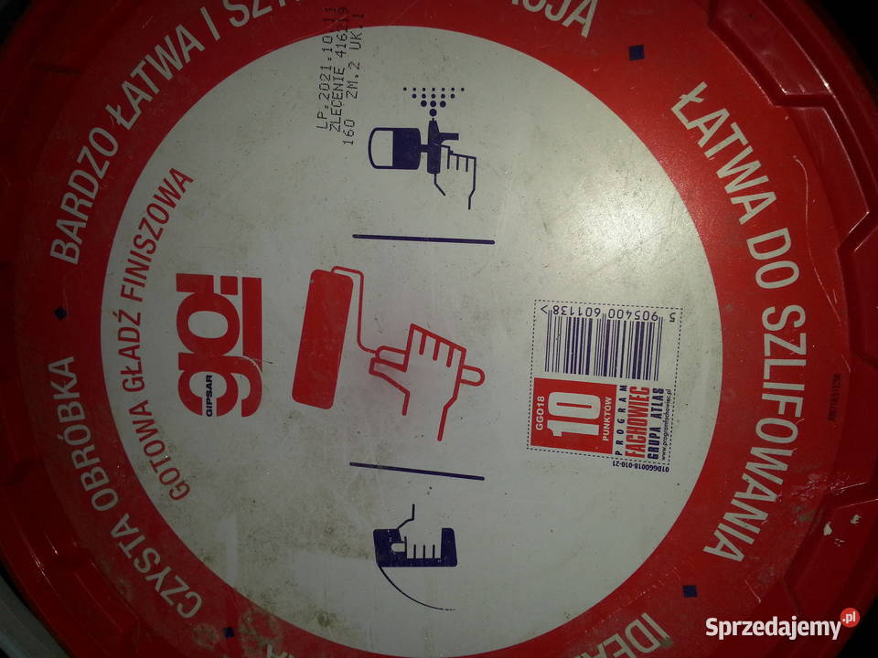 Gotowa gładź finiszowa Atlas 18 Gołębiewo Wielkie