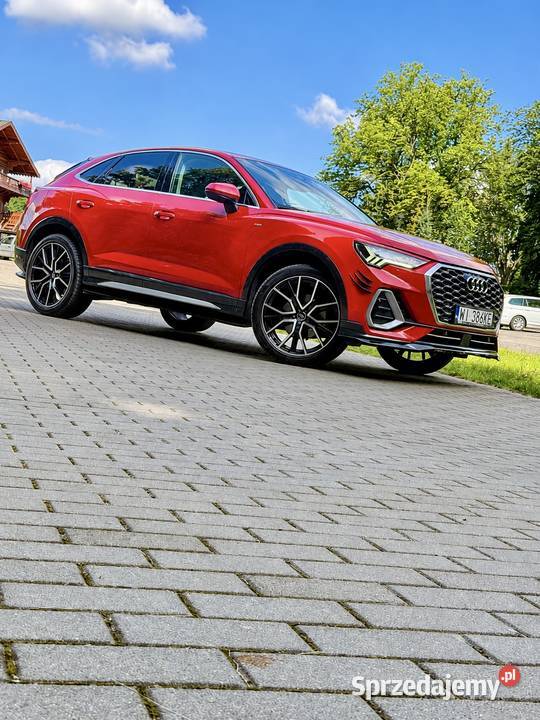 Audi Q3 Sportback 35 TFSI S line 150 Salon 1 Q3 Sportback dolnośląskie Wałbrzych