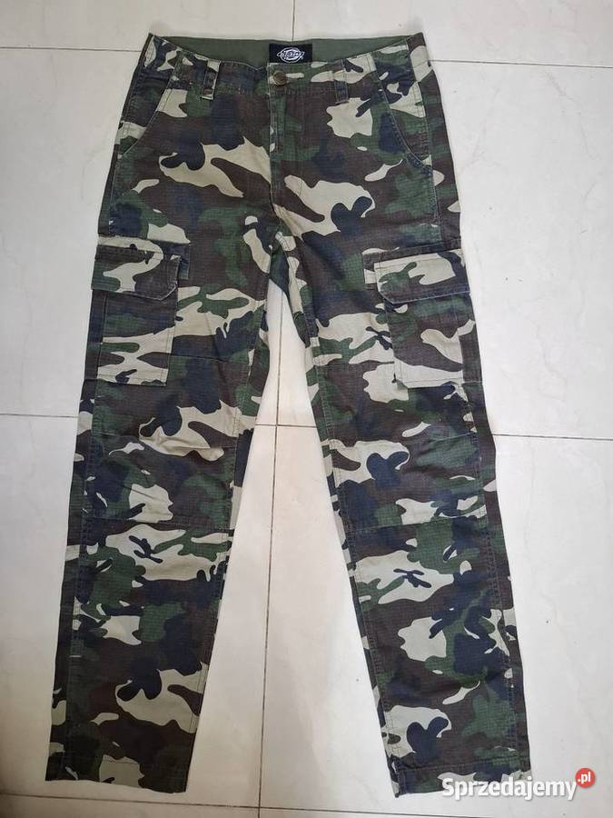 Bojówki cargo Dickies Ripstop Woodland Camo Kraków