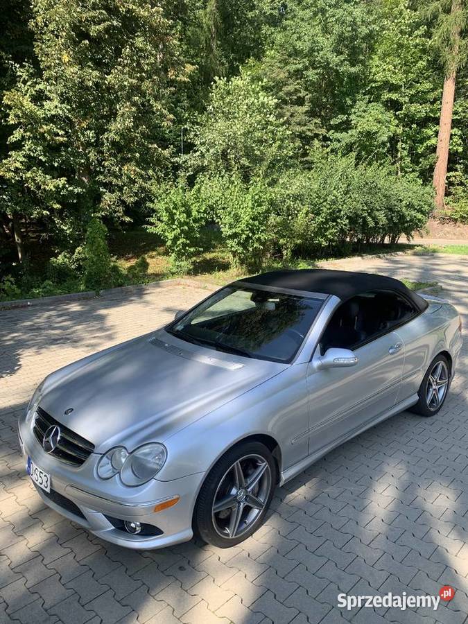 Mercedes CLK 550 cabrio dolnośląskie Bolesławiec