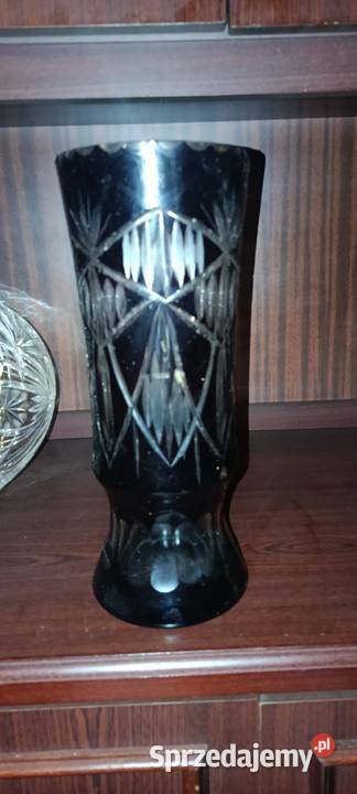 Wazon kryształowy wys 38 fi 15 Wrocław