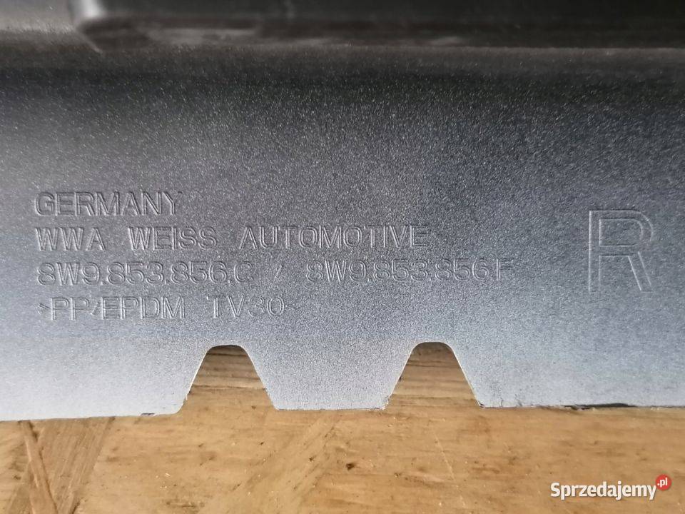 Nakładka Próg Prawy Audi A4 B9 8W9 osobowe Pleszew sprzedam
