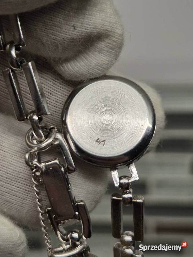 Damski mały zegarek biżuteryjny Glashutte Chorzów