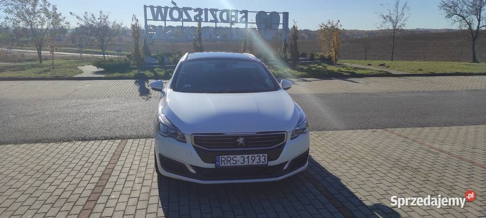 Peugeot 508 2015r 16 benzyna 165 250 biała perła Rok produkcji 2015 Sędziszów Małopolski
